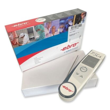 Thermomètre TLC 750 avec sa boîte lors de l'achat de l'appareil.