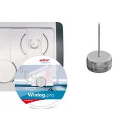 Set de contrôle de température pour la pasteurisation et la stérilisation : interface avec logiciel et sonde.